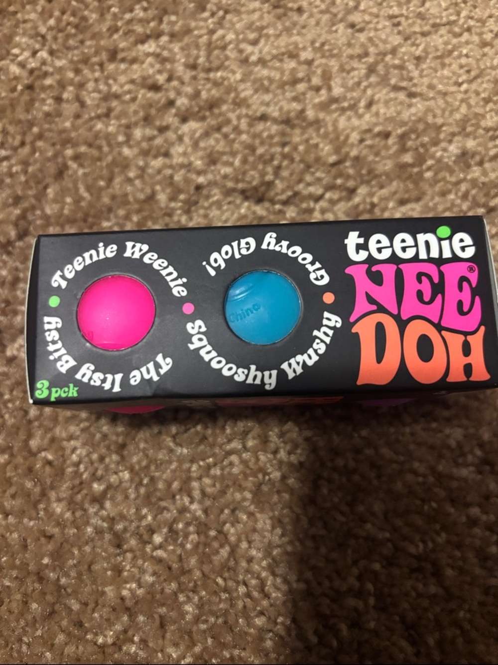 Viral Needoh teenies-Mini Squishy Kit - Pink & Blue